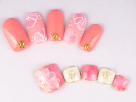 ハンド90分+フットネイル☆