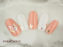 インフェイシャス 大丸福岡天神店/ホロフラワーネイル 