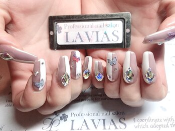 プロフェッショナル ネイルサロン ラヴィアス(LAVIAS)/【スカルプ】10本アートし放題