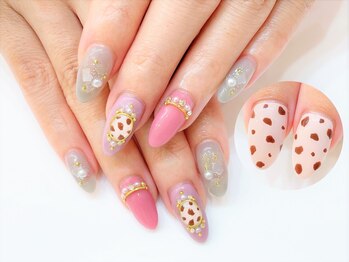 ネイルコレクション ピンク(Nail Collection Pink)/ジェル定額￥9990★ブローチ
