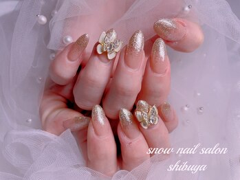 スノーネイルサロン 新宿店(Snow nail salon)/別途パーツ購入