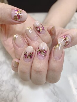 ネイルサロン ガーネッシュ(Ganesh)/ジェル(シールストーンのせ放題)