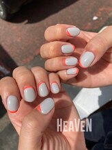 ネイルサロンヘヴン 国分店(Nail SaLoN Heaven)/チグハグネイル