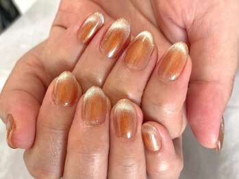 トパーズ 恵比寿(TOPAZ)/[恵比寿ネイル]奥行マグフレンチ