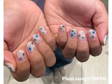 プルースラウンジ トウキョウ(Plus Lounge TOKYO)/キラキラネイル♪[原宿]