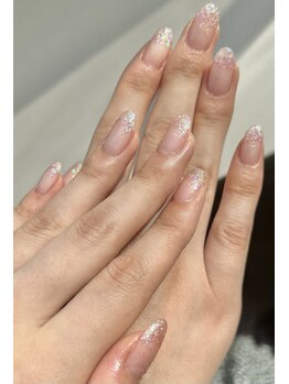 ブラン 札幌店(Blanc)/ラメグラデーション