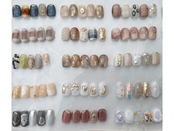 モモネイルズ(Momo Nails)の写真/最新トレンドアート/ニュアンスネイルに定評◎あなたの理想を叶える、経験豊富なネイリストのみ在籍☆