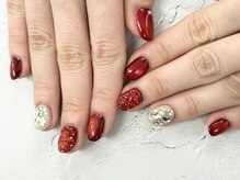 ディーネイル 池袋(D-nail)/【森】キルティングネイル