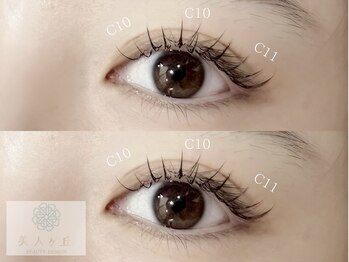 美人ヶ丘 離宮/100本韓国風まつげ束感まつ毛