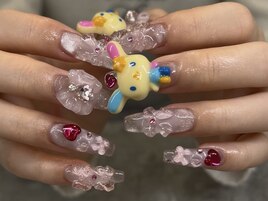 マグネットチークネイル