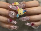 マグネットチークネイル