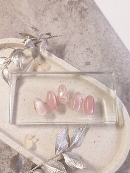ネイルサロン アージュ(Nail Salon A jyu)/ピンクマグネットネイル