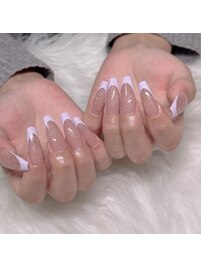 【スカルプ】フレンチ