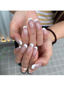 ミントリーフ バイ リート(Mint leaf by Reat)/フレンチネイル