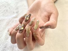 ネイル フィエルテ(Nail Fierte)/Brown nuance