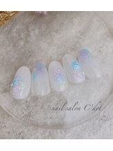 シードット(Cdot)/梅雨ネイル