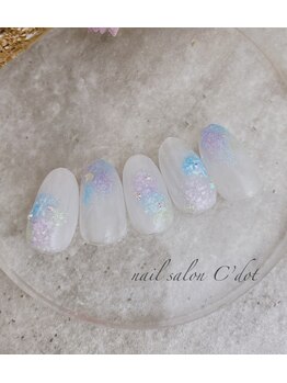 シードット(Cdot)/梅雨ネイル