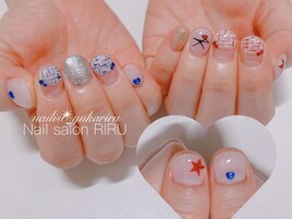 メンカラネイル/推しネイル