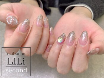 リリ セカンド(LILi second.)/ラメグラデーション(パーツ追加)