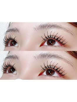 目の形にあったエクステ提案が得意