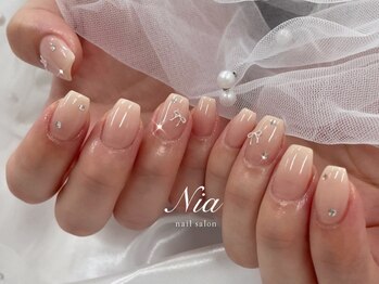 ニア ネイルサロン 大阪駅前第2ビル(Nia)の写真/仕事帰りでも通いやすい◎オフィス美爪ネイル&定額ベーシックアートで指先が輝く★design続々追加予定♪