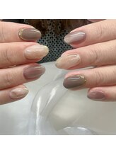 桜ネイルサロン/秋ネイル