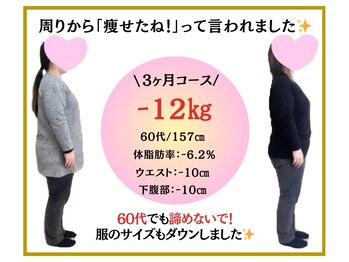 ビオ整体院 千代田店/ダイエット実績(痩身/整体)