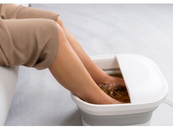 ボヌール/足湯でぽかぽかに:コースによる