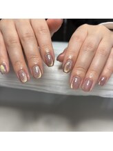 リミズネイルビューティー 名駅店(RimisNailxbeauty)/ナチュール定額　マグネット