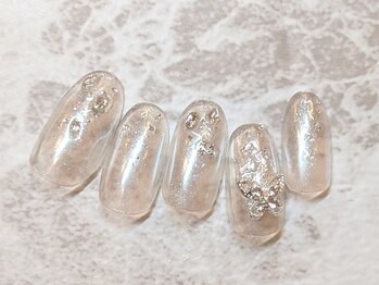 C.オーロラビジューネイル