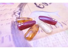 キアラネイルサロン/べっこうネイル