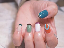 ～カジュアルフレンチネイル～
