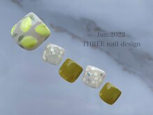 スリー(THREE)/June.2022/nail design