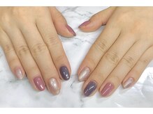ヘブン ネイル 鶯谷(HEAVEN Nail)/モーブグラデネイル