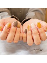 アムール(Amour)/秋ネイル☆