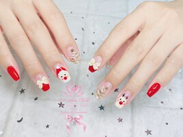 クリスマスネイル