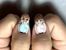 3Dネイル　なにわ男子ネイル　