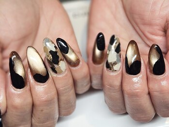 プロモート 岡山城下店(Promote)/お正月ネイル　【岡山】