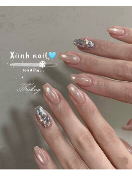 シン(XIINH)/ワンホンネイル