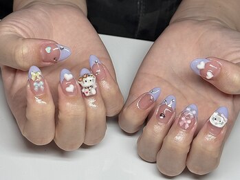 ネム(NEM.)/【可愛いフレンチネイル】