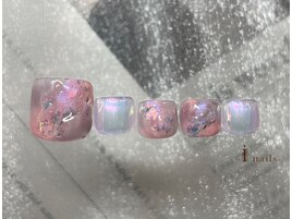 ピンクミラーニュアンスフット