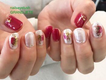 ネイルアンドアイラッシュ グランジュテ(GRANDJETE)/ネイル