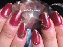 ネイルサロン アグライア(aglaia)/クリスマスネイル♪