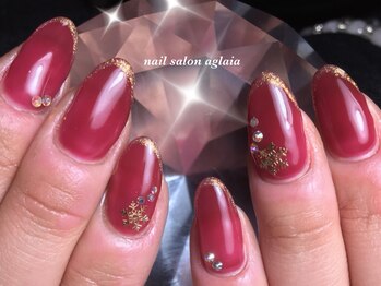 ネイルサロン アグライア(aglaia)/クリスマスネイル♪