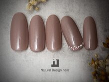 ナチュラルデザイン 品川本店(Natural Design)/ワンポイントArtネイル