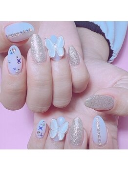 butterfly nail