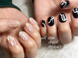 ちぐはぐネイル