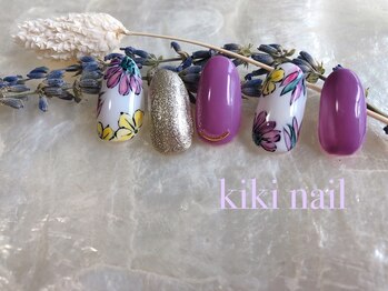 キキネイル たまプラーザ店(kikinail)/ボタニカルフラワーネイル