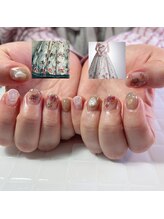 プリュネ(Prune)/ブライダル/花/ゴールド