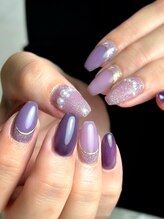 クムネイル(Qmu nail)/パープルネイル